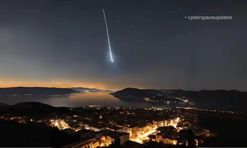 Stunning Meteor in Turkish Sky